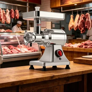 Commercial Meat Grinder Meat Cutting Chopping Machine Electric Sausage Stuffer Meat Mixing Shredder Food Processor Automatic