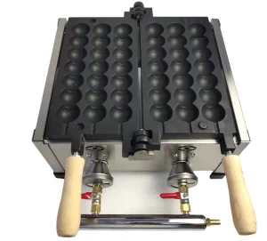 Commercial Mini Gas Takoyaki Maker Ball Shape Bubble Skewer Waffle Stick Machine Baking Equipment Snack Machine
