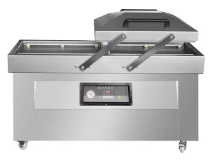 Commercial Multi Function Double Chamber Vacuum Sealer Packaging Machine for Fish Tuna Meat Price