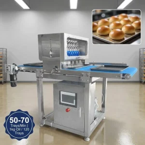 Commercial Multi Function Precision Pan Oiler Bakery Pan Machine with Uniform Oil Spraying for Bakery Production Line