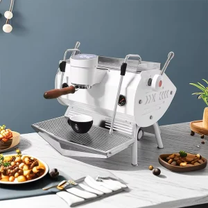 Commercial One Group Leaf Style Multifunctional Semi Automatic Kaffeemaschine Maquina De Cafe Espresso Makers Coffee Machine