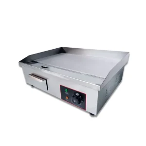 Commercial Outdoor Flat Grill Teppanyaki Steak Cooking Machine Electric Grill for Restaurants Smokeless Grill