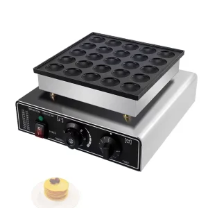 Commercial Pancake Machine 25 Holes Dutch Waffreras Grill Mini Muffin Pancake Maker Non Stick 900w Dorayaki Griller