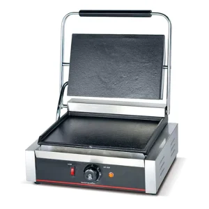 Commercial Panini Grill Non Stick Bread Sandwich Press Machine with CE