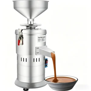 Commercial Peanut Butter Maker Machine High Speed Colloid Mill for Tahini Sesame Paste and Nut Butter Grinding