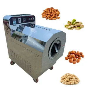 Commercial Peanuts Seeds Nuts Hazelnut Almond Coffee Bean Roasting Machine Stir Frying Drying Roaster Machine