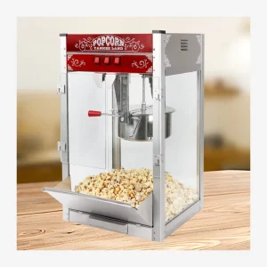 Commercial Popcorn Maker Electrically Delightful Popcorn Vending Machine 16Oz Popcorn Machine