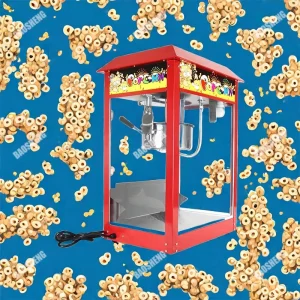 Commercial Popcorn Makers Machine Stainless Steel Pot Parts