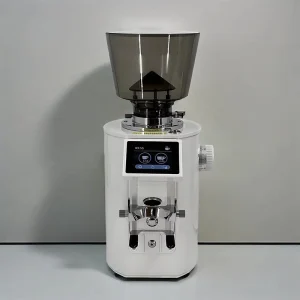 Commercial Professional 8 Gear Thickness Adjustment Weighing and Quantitative Grinding Coffe Coffee Bean Grinder