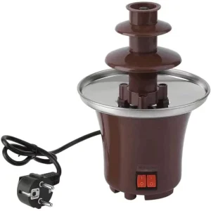 Commercial Professional Electric Chocolate Fountain Waterfall Machine 3 Layers Detachable Mini Chocolate Fountain Machine