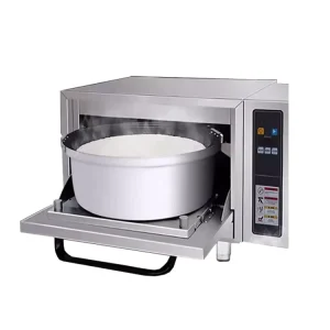 Commercial Professional Intelligent Electric Rice Cooker 20L 304# Stainless Steel Non stick Pot 6kW 35 40 Min Cooking