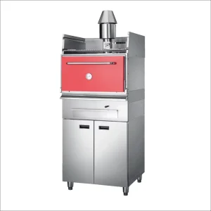 Commercial Restaurant Hotel Supplies Kitchen Equipment Charcoal Broiler BBQ Grill Oven with Cabinet