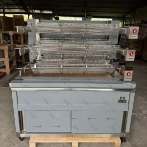Commercial Restaurant Kitchen Heavy Duty Large Chicken Charcoal Rotisserie