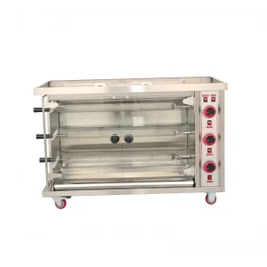 Commercial Restaurant Rotisserie Chicken Rotary Rotisseries Chicken Oven Gas Rotisserie Large Capacity Grill Chicken Electric