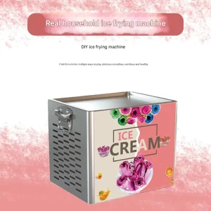 Commercial Rolled Roller Ice Cream Maker Machine Fried Ice Cream Roll Machine Rolling Ice Maker