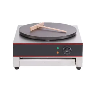 Commercial Single Automatic Pancake Maker Electric Crepe Making Machine with Food Grade Non stick Layer for Vending