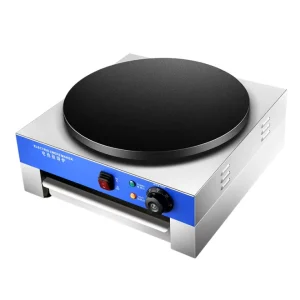 Commercial Single Plate Crepe Baker #304 Stainless Steel Non stick Electric Crepe and Pancake Makers