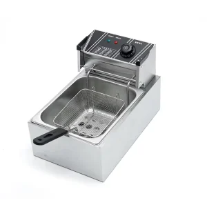Commercial Single Tank One Basket 220V Deep Fryer Electric Potato Chips Fryer