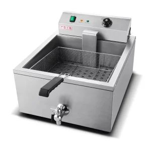 Commercial Single Tank Stainless Steel Electric Churro Fryer Deep Fryer Machinery Equipment
