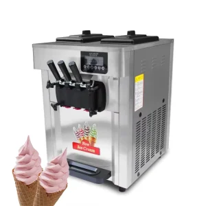 Commercial Small 3 Flavors Ice Cream Machine
