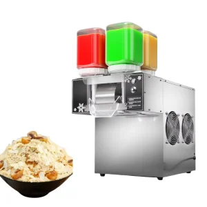Commercial Small Kitchen Snow Flake Ice Shaving Machine Snow Ice Crushers Shaver Smoothie Bingsu Snowflake Electric