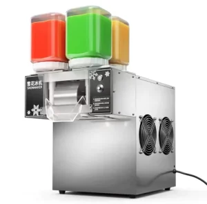 Commercial Snow Flake Ice 4 Barrels Bingsu Machine Auto Korean Flake Snow Ice Shaver Machine