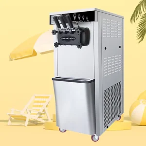 Commercial Soft Ice Cream Maker Stainless Steel Ice Cream Making Machine with Factory Price