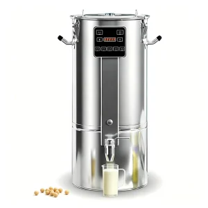 Commercial Soymilk Maker Integrated Grinding and Boiling Filter Free High Power Large Capacity Pulping Machine