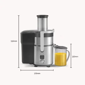 Commercial Stainless Steel Automatic Citrus Juicer Machine High Efficiency Cold Press Fruit Extractor Ginger Juicer Industrial