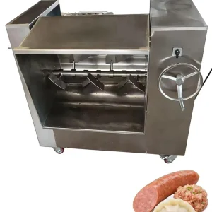Commercial Stainless Steel Body Meat Mixer Electric Meat Grinder Food Mixing Machine Meat Mincer