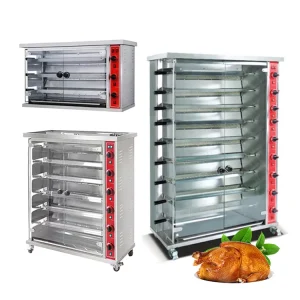 Commercial Stainless Steel Chicken Rotating Oven Rotisserie Oven