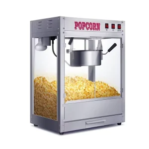 Commercial Stainless Steel Cinema Popcorn Machine Automatic Corn Popper