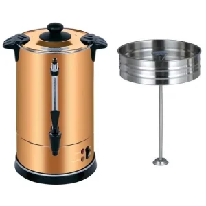 Commercial Stainless Steel Coffee Machine Percolator Electric Boiler for Household and Hotel Use
