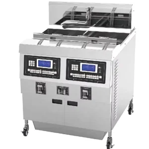 Commercial Stainless Steel Electric Gas Deep Fryer Machine for Chicken Wings Chops & French Fries 25L Capacity