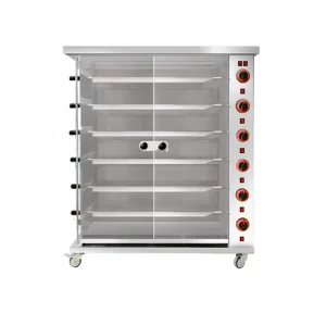 Commercial Stainless Steel Electric Gas Rotating Rotisserie for Restaurant Food Shops Shopping Malls for Roast Chicken Shops