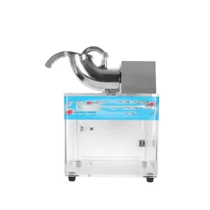 Commercial Stainless Steel Electric Ice Shaver Crusher Snow Cone Making Machine with Fining Effect Motor As Core Component