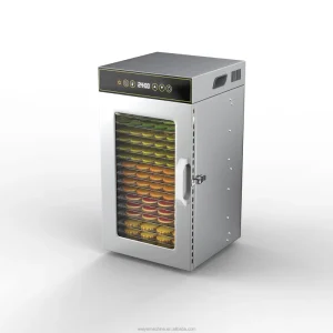 Commercial Stainless Steel Food Deyer Fruit Dehydrator Household Home Pepper Vegetable Drying 18 Layer Touch Screen Dehydrator