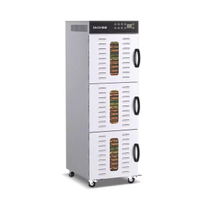 Commercial Stainless Steel Meat Fruit Drying Machine 30 Trays Food Dehydrator