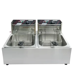Commercial Stainless Steel Restaurant Automatic Electric Deep Oil Fryer for Fried Chicken