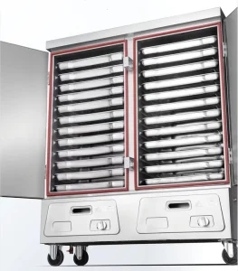Commercial Stainless Steel Rice Steamer Gas LPG NG Restaurant Cooking Equipment Steam Rice Food Steamer Cabinet