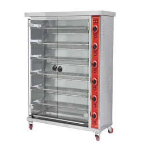 Commercial Stainless Steel Rotisserie Rotary Chicken Oven Chicken Roasting Machine