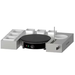 Commercial Stainless Steel Single/Double Head Mini Crepe Pancake Maker