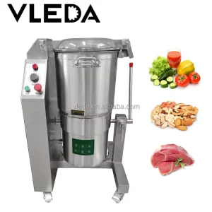 Commercial Stainless Steel Vegetable Cheese Meat Ginger Garlic Paste Blender with Motor 3KW 18L Capacity