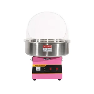 Commercial Stand Cotton Candy Machine Floss Maker With Bubble Cover Automatically for Marshmallow