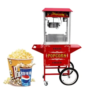 Commercial Sweet Popcorn Maker Popcorn Machine Popcorn Metal Tinssno Cone Machine