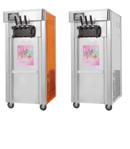 Commercial Table Top Professional Softy Creme Icecream Ice cream Make Nozzle 2 3 Flavor Soft Serve Ice Cream Maker Machine