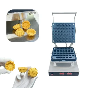 Commercial Tart Press Machine for Small Business Tartlet Base Waffle Maker with CE