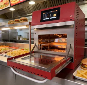 Commercial Turbo Chef Style High Speed Microwave Convection Oven Rapid Cooking Oven for Fast Food Shop