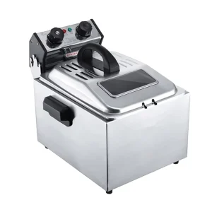 Commercial Use Deep Fryer Electric Oil Fat Frying Machine Smokeless Industrial Fryer for Restaurant Kitchen