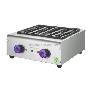 Commercial Use Double Electric Takoyaki Machine